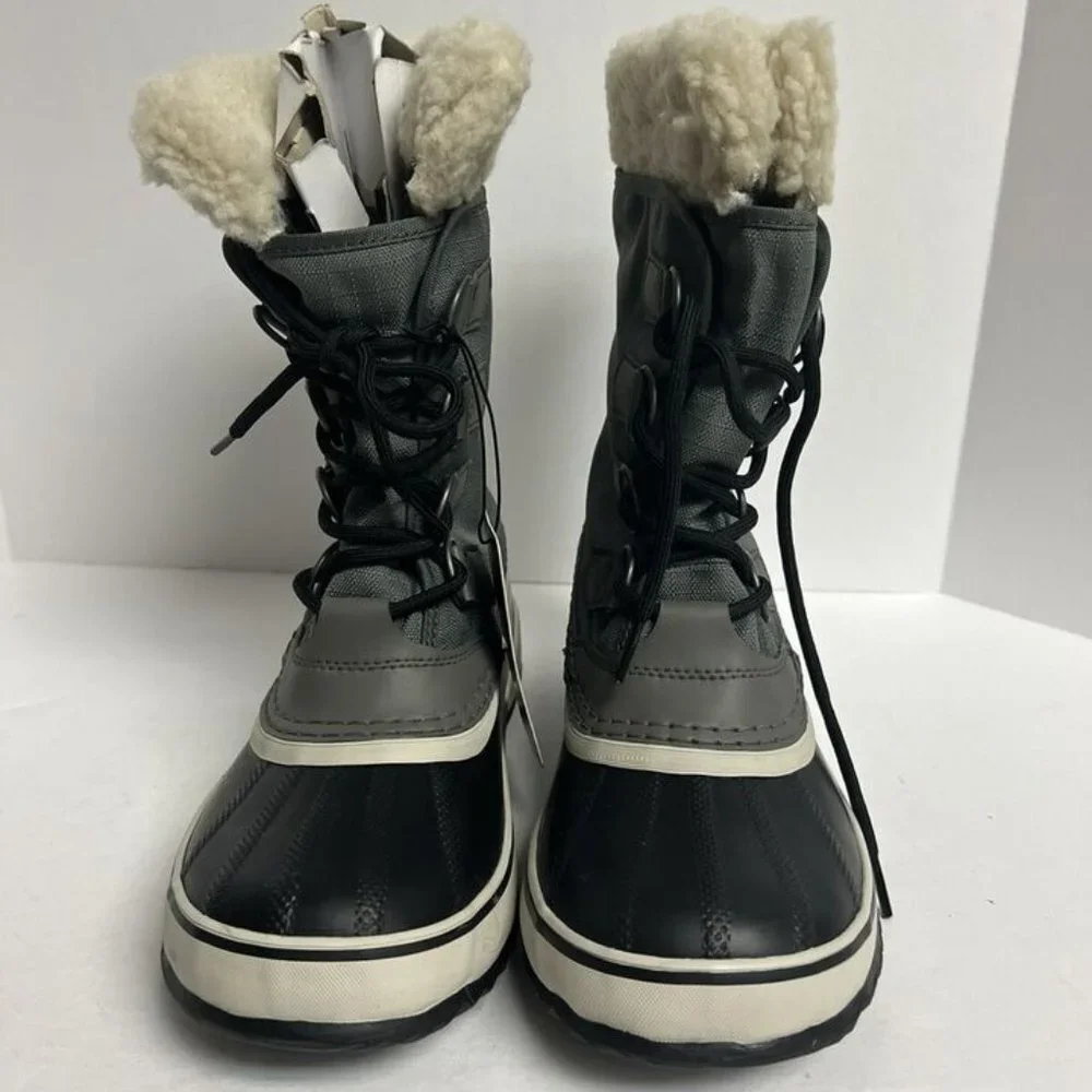 Sorel Womens Winter Carnival Snow Boot Gray Size 6 M